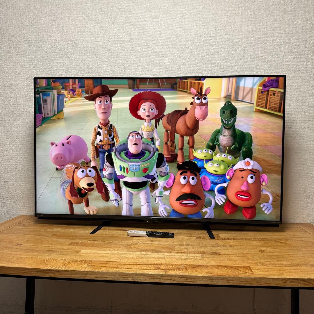 シャープ 60V型 4K 液晶テレビ Android TV 4T-C60AJ1