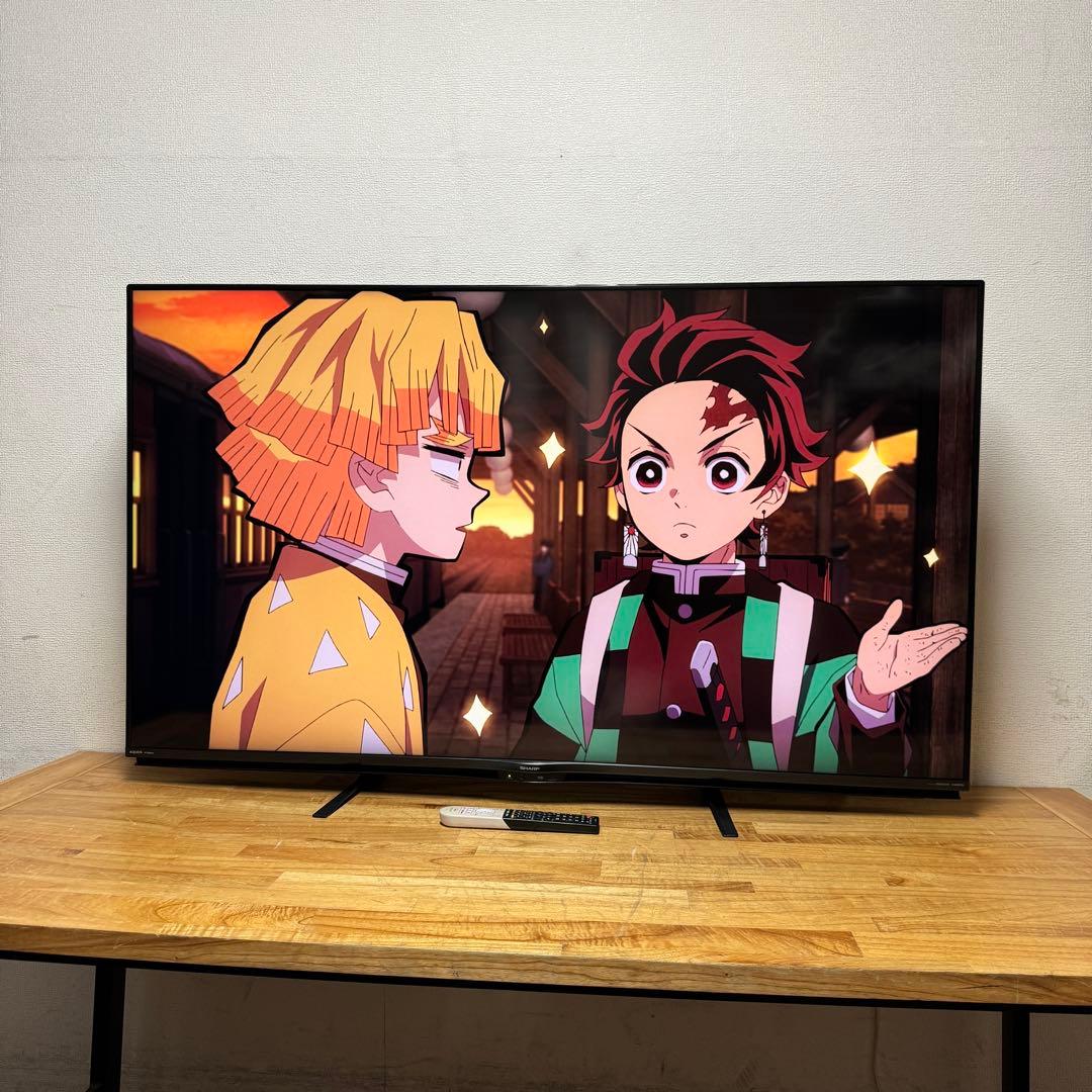 シャープ 60V型 4K 液晶テレビ Android TV 4T-C60AJ1
