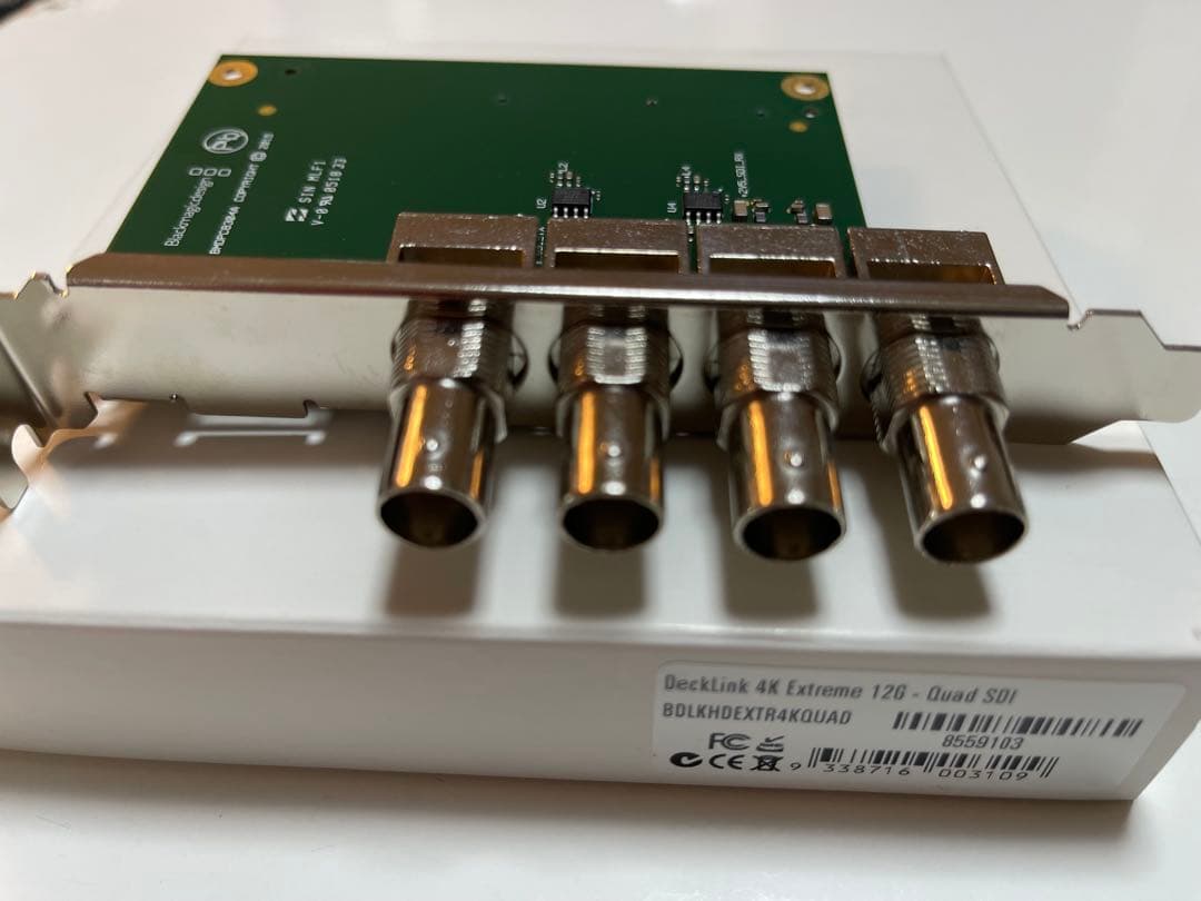 その他 blackmagic DeckLink 4K Extreme 12G