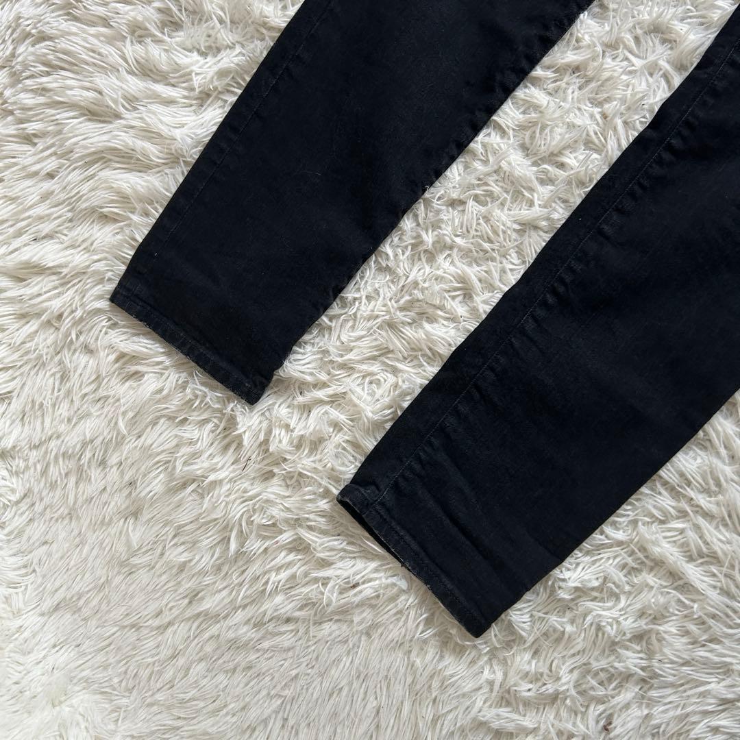 ヒステリックグラマー　デニムパンツ　ヴィンテージ加工　ブラック　W31 L32