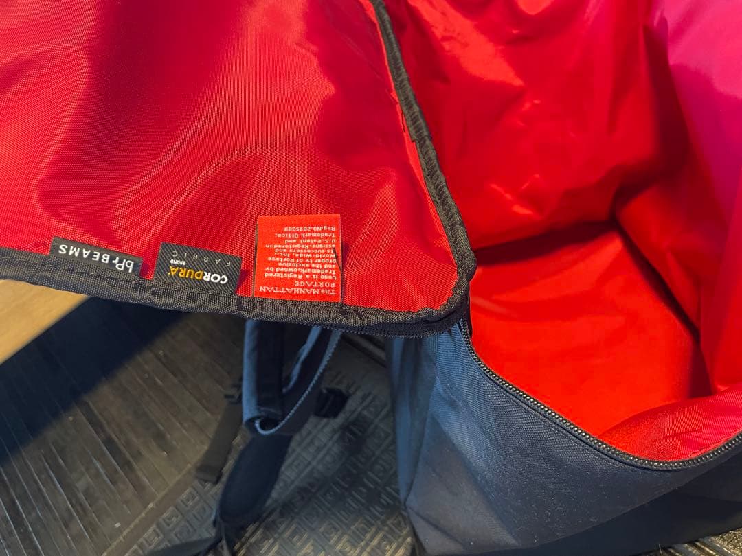 別注ビームス ManhattanPortage レコードバッグ マンハッタン