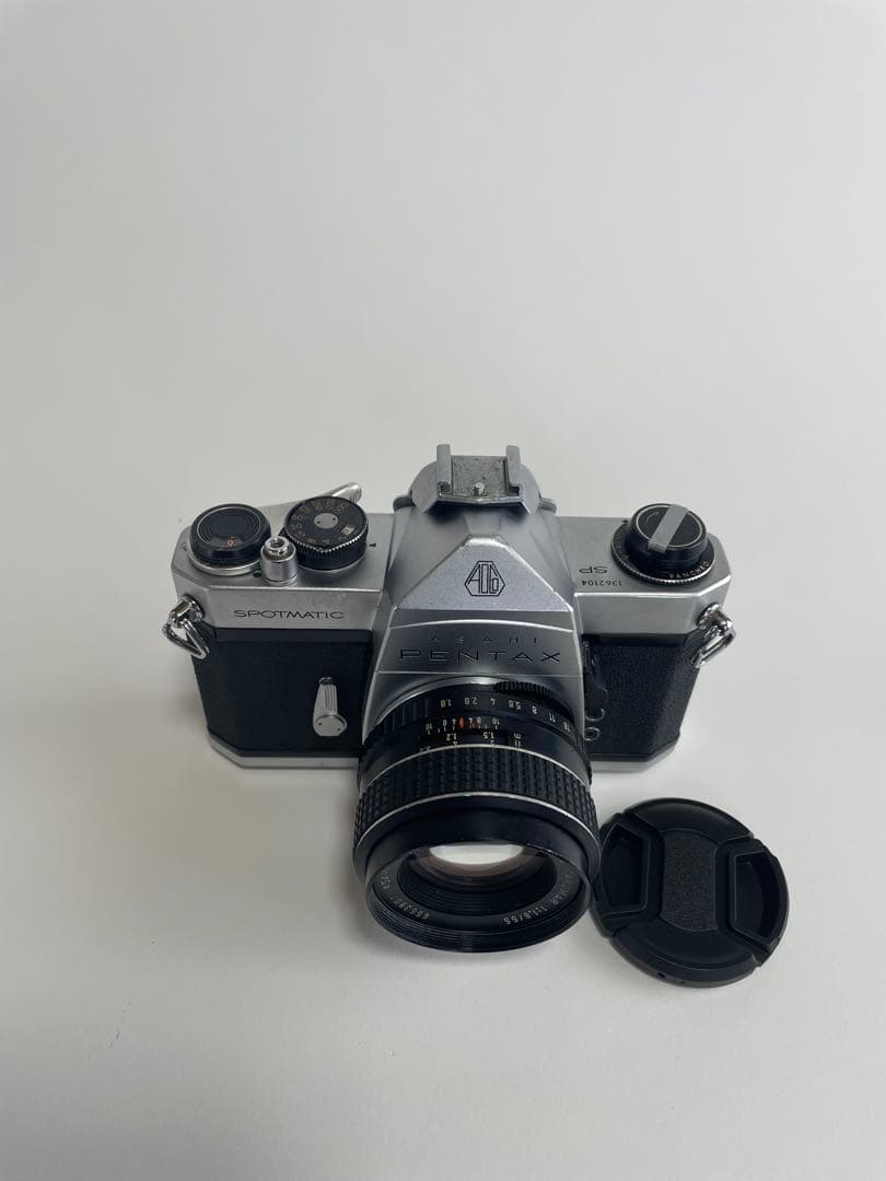 ASAHI PENTAX SP シルバーSMC TAKUMAR 55mmf1.8