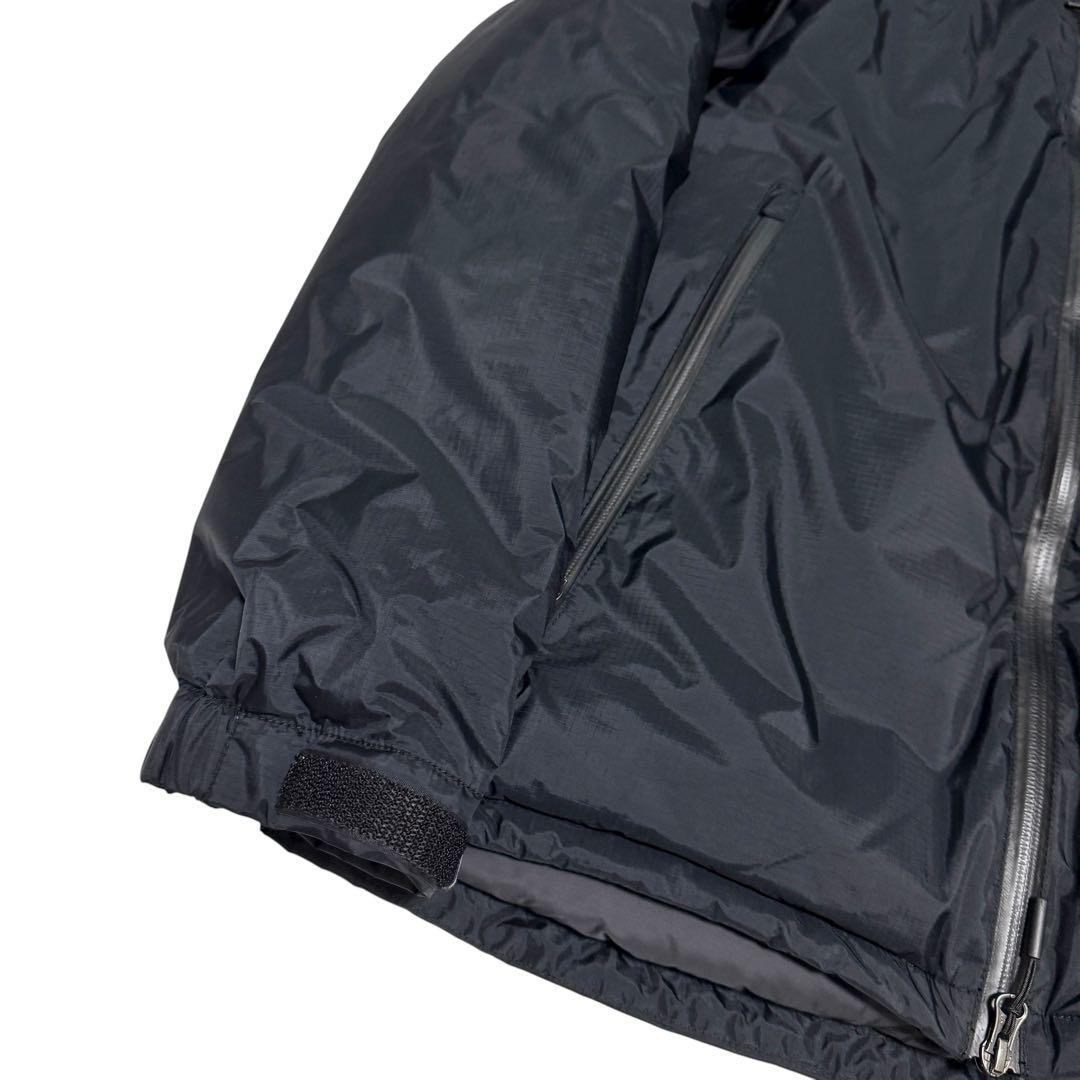 美品　NANGA オーロラテックス スタンドカラーダウンジャケット ブラック　L