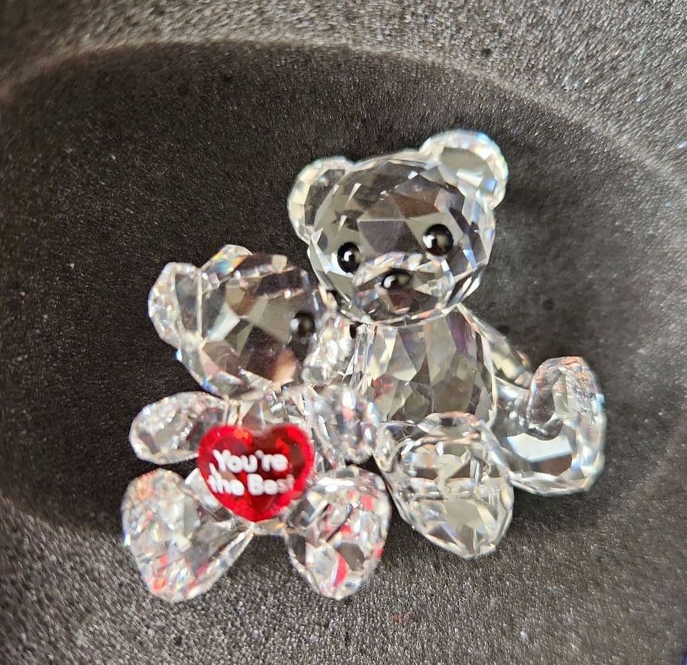 【美品】Swarovski クリスタルベア You ´re the Best
