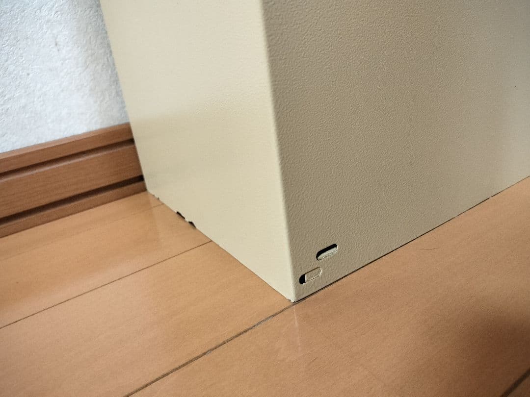 スチール製ダストボックス 2×2段 スリム大容量　ゴミ分別