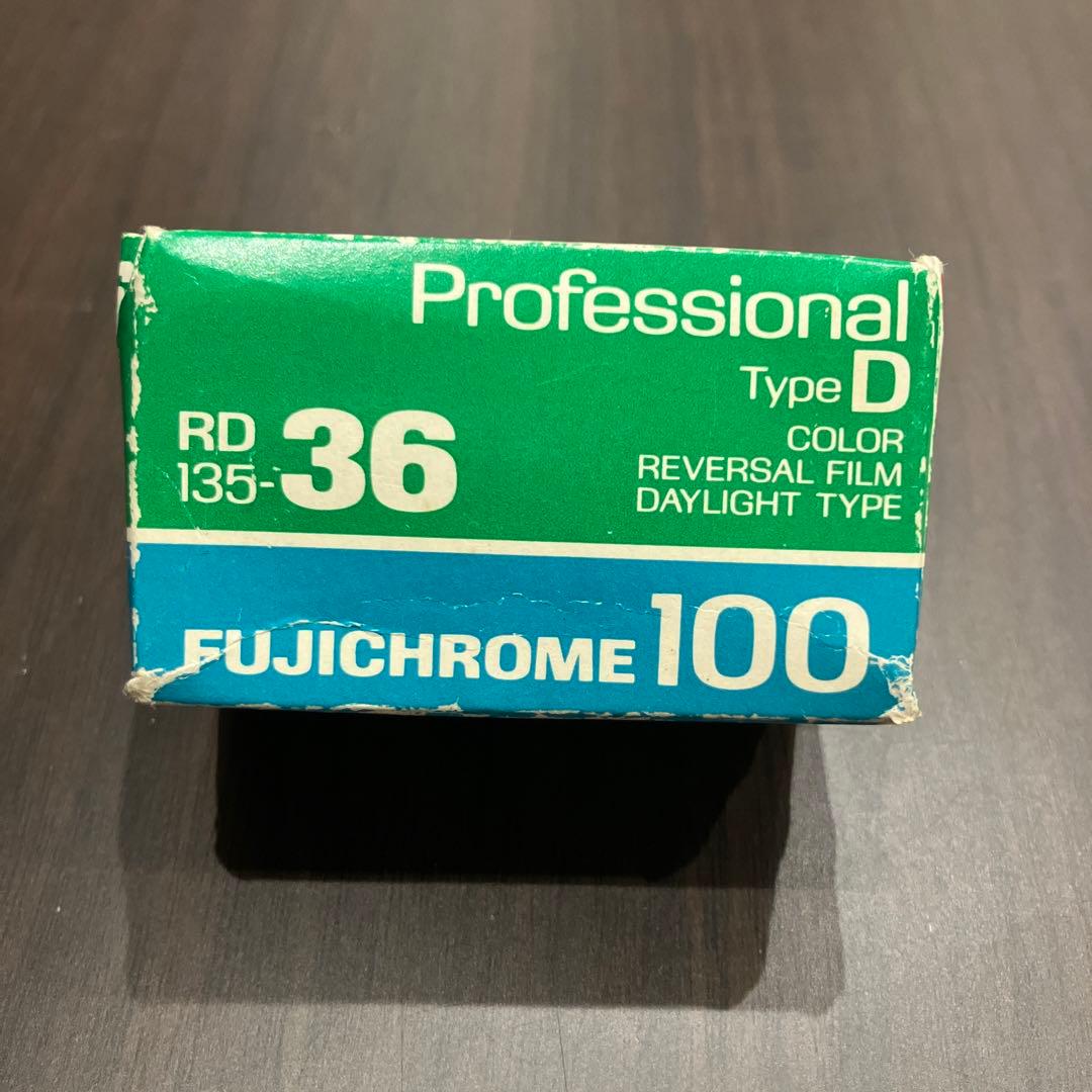 1981年 ビンテージフィルム　FUJICHROME 100 リバーサル36枚