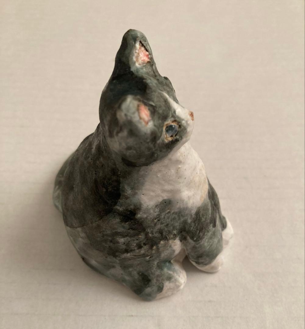 小菅幸子　人形　猫