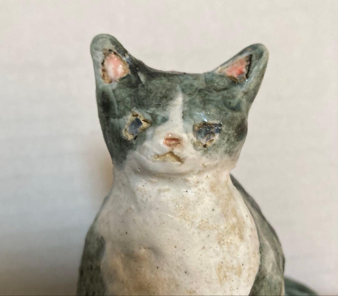 小菅幸子　人形　猫