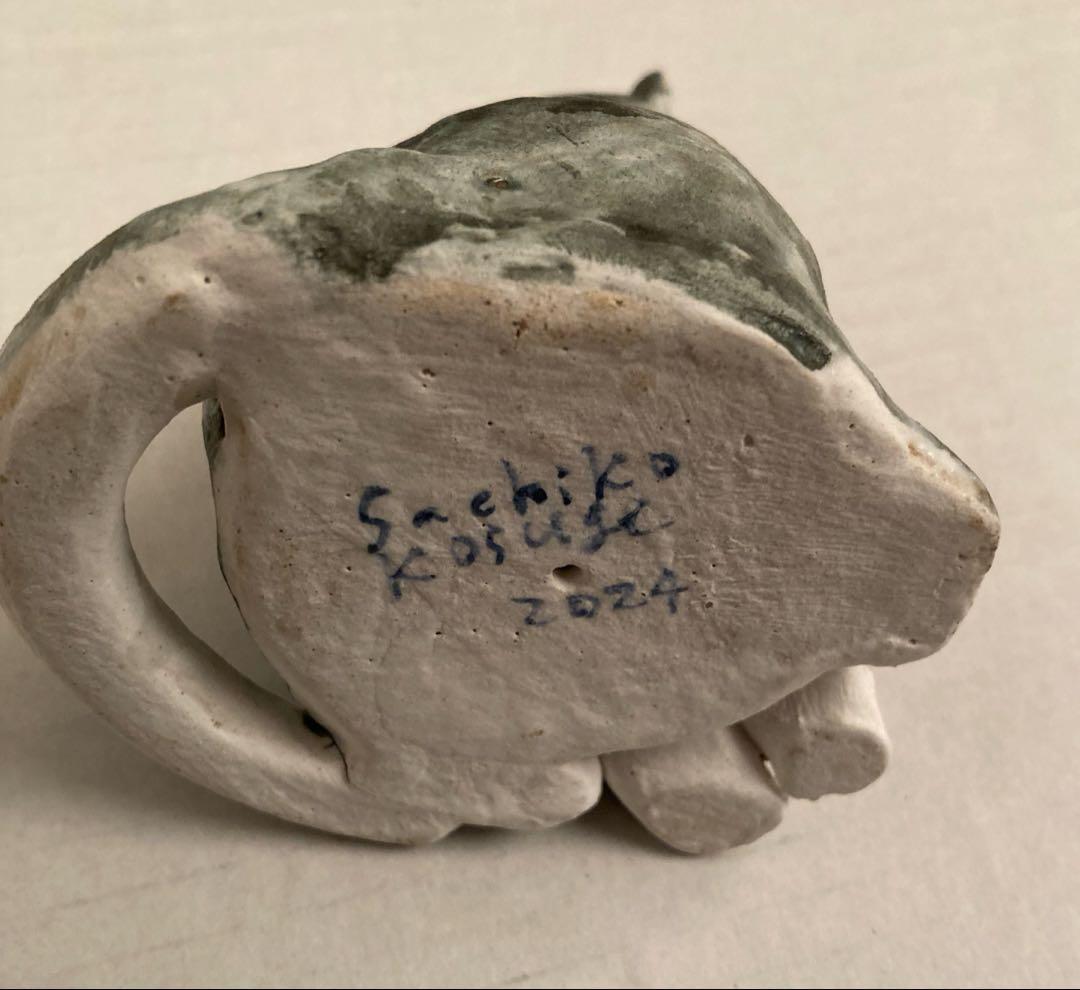 小菅幸子　人形　猫