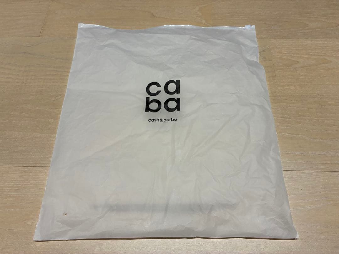 cash & barba ウーステッドカシミヤ　【サイズ3・即完ブラック】