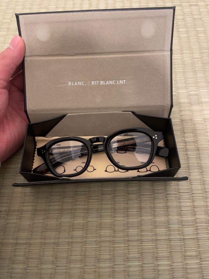 BLANC... ブラン　BE008 BLACK/TAN サングラス