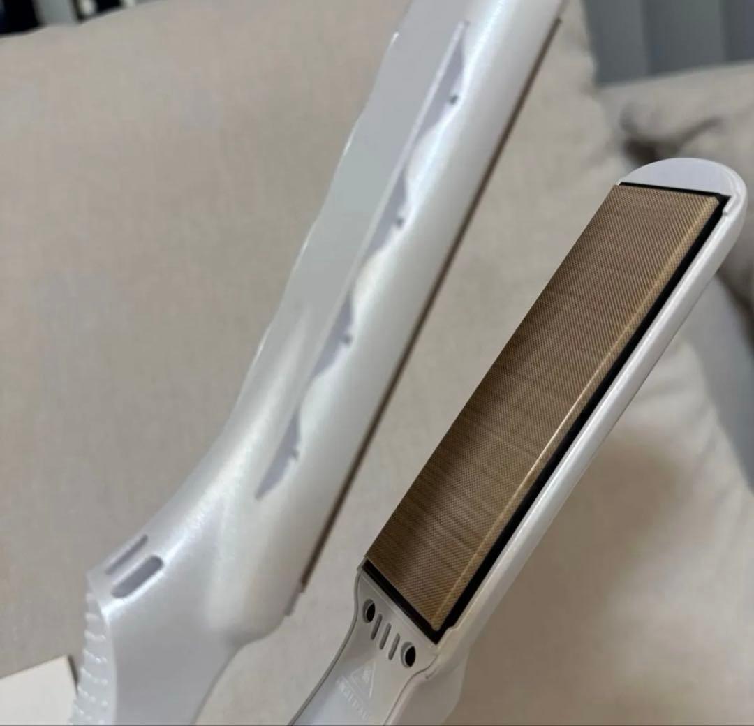 KINUJO LM-125 ストレートヘアアイロン パールホワイト