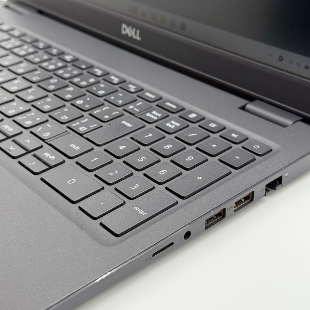 DELLノートパソコン 第10世代i7 高速静音 新品512ベンチマークS 軽量