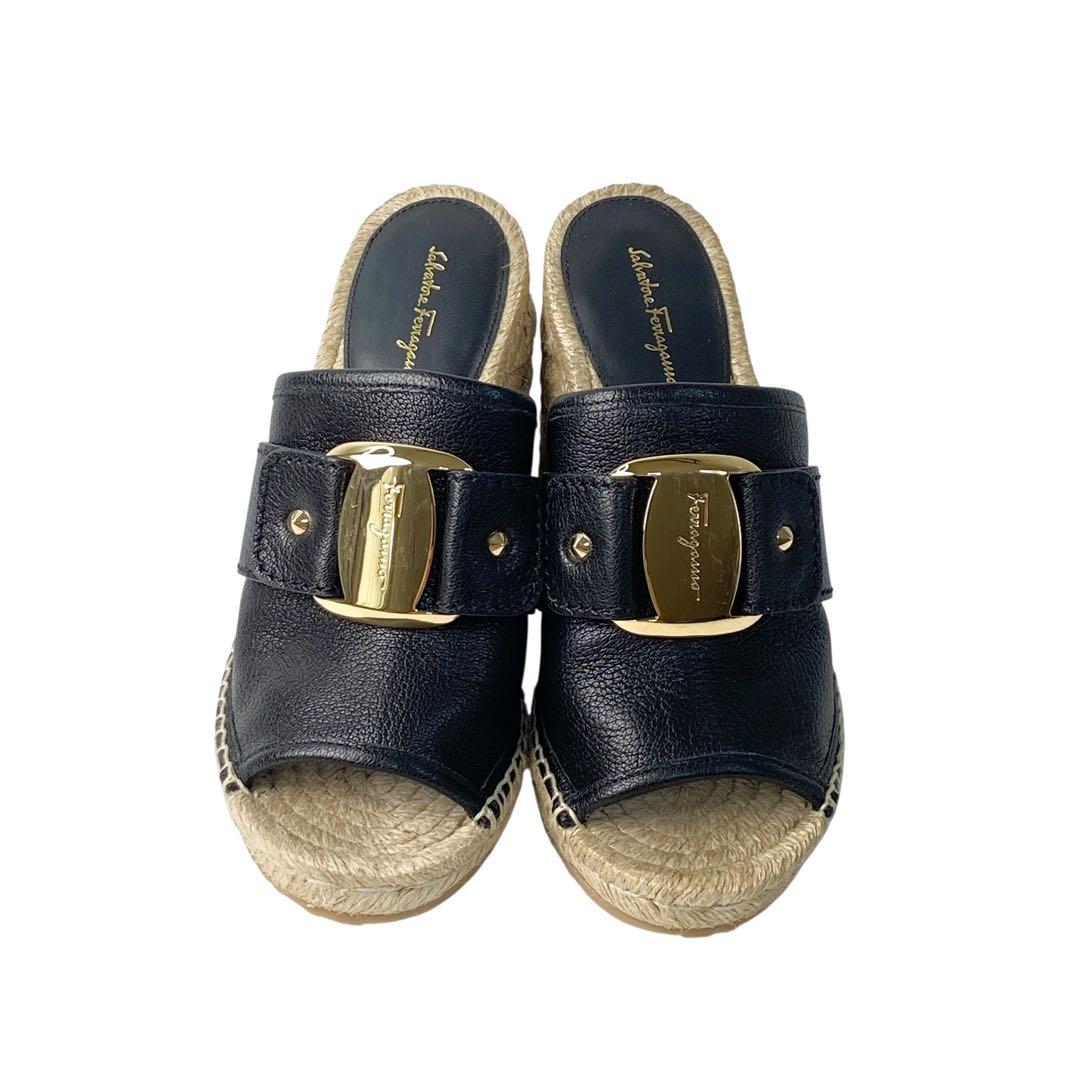 未使用 サルヴァトーレフェラガモ Ferragamo KAMORA 754729