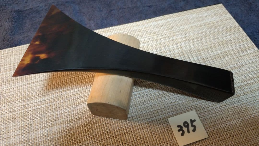 三味線バチ【送料無料】395黒樹脂