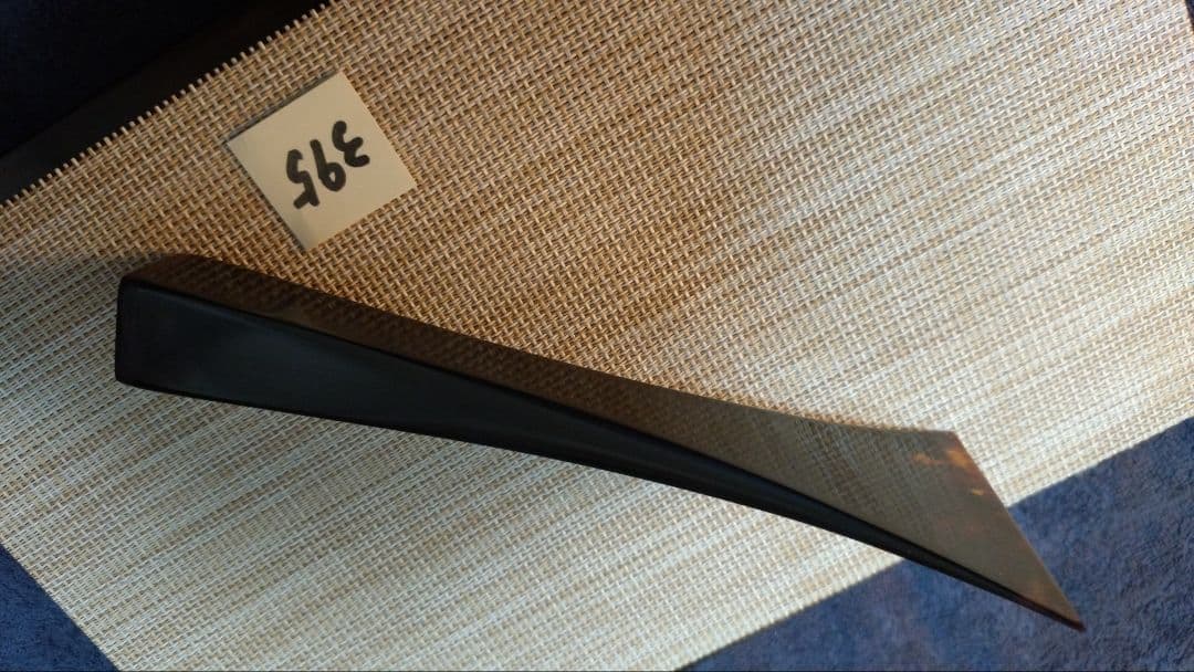 三味線バチ【送料無料】395黒樹脂