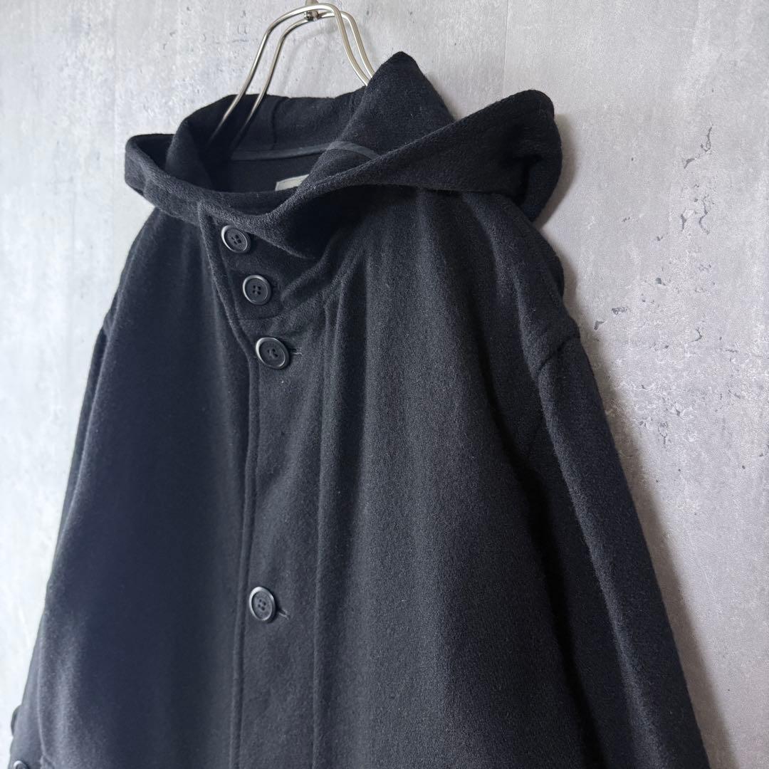 良品✨MOSCHINO モスキーノ ウール フーデットコート ヴィンテージ