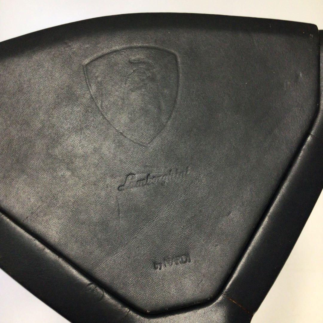 ランボルギーニ Lamborghini ナルディ 純正 革 ハンドル