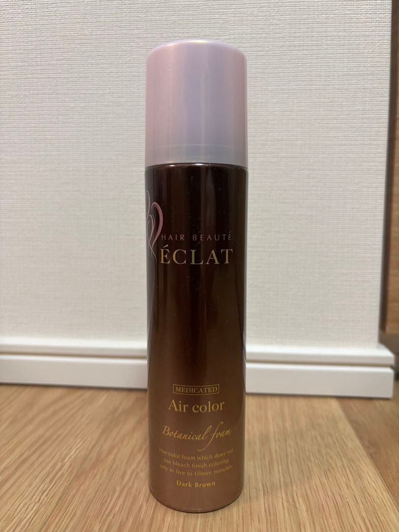 ヘアボーテエクラ ボタニカルエアカラーフォーム ダークブラウン150g×4.5個