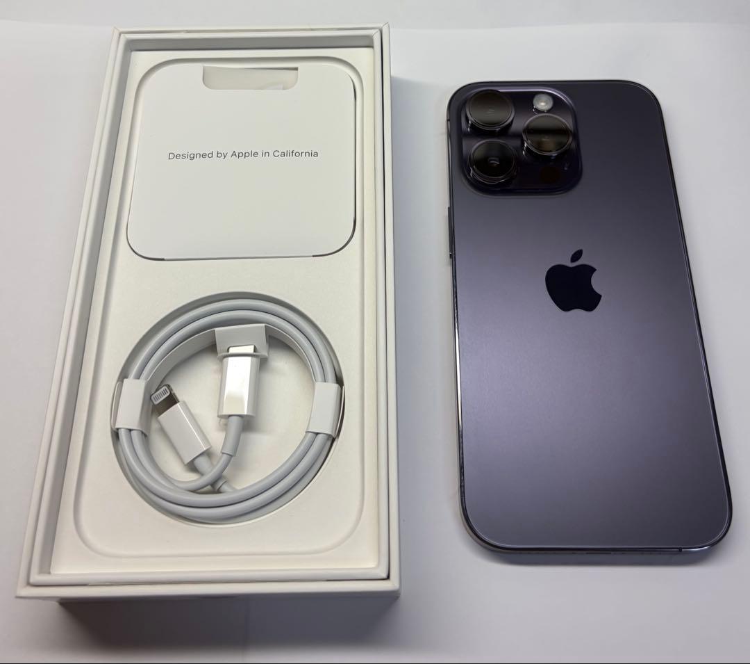 【値下げ交渉可】iPhone14Pro256GB SIMフリー 画面不良あり