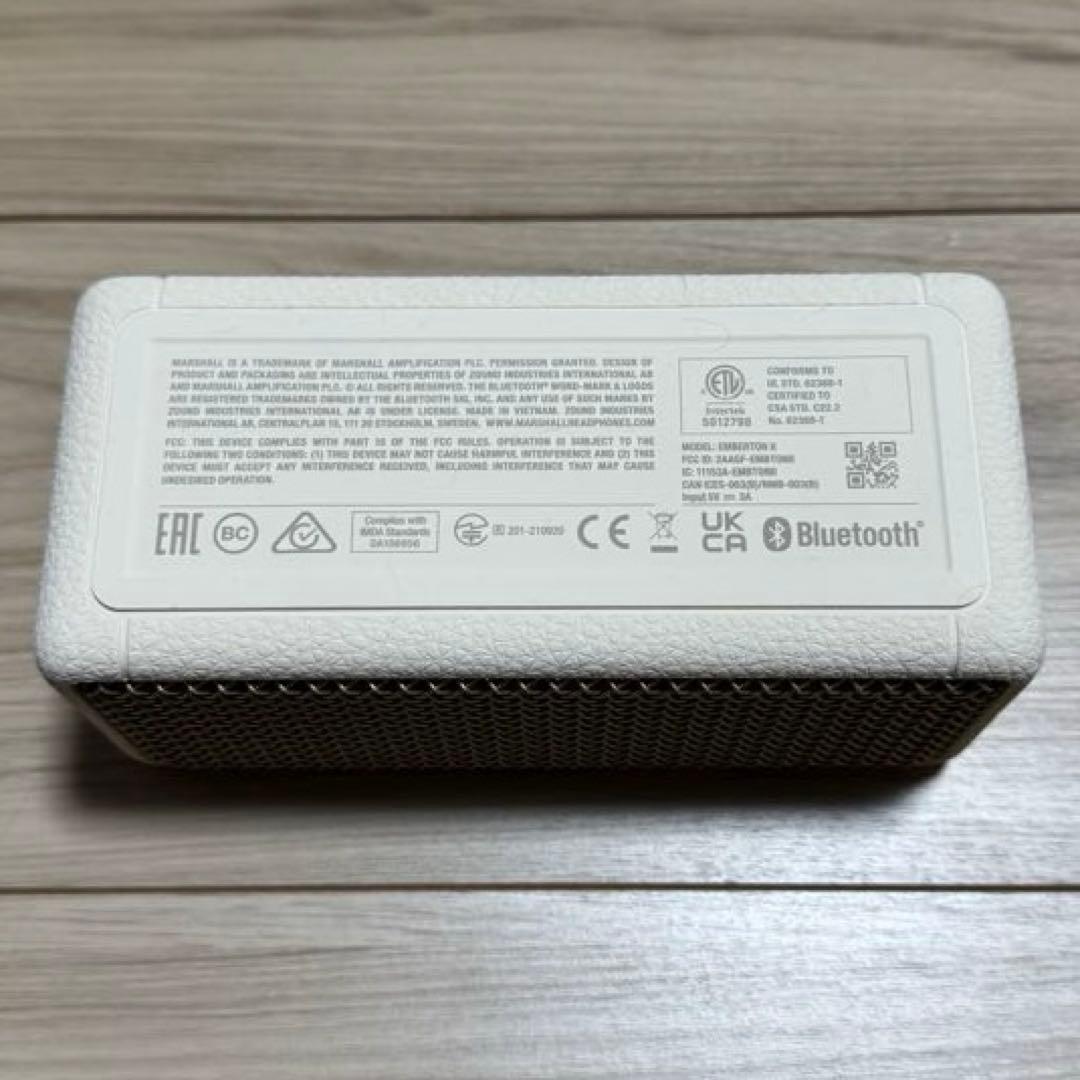 Marshall ワイヤレススピーカー EmbertonⅡ ホワイト