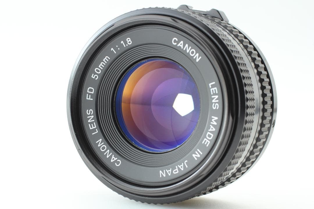 【動作確認済】Canon AE-1 ブラック NEW FD 50mm f/1.8
