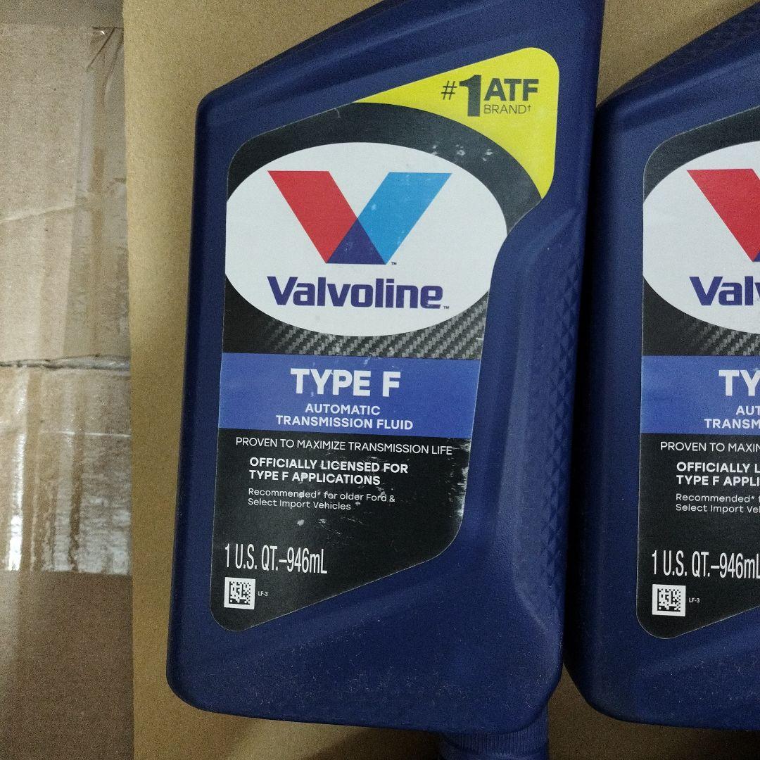 （新品輸入品）Valvoline VV341 ATF タイプF 946ml×６本