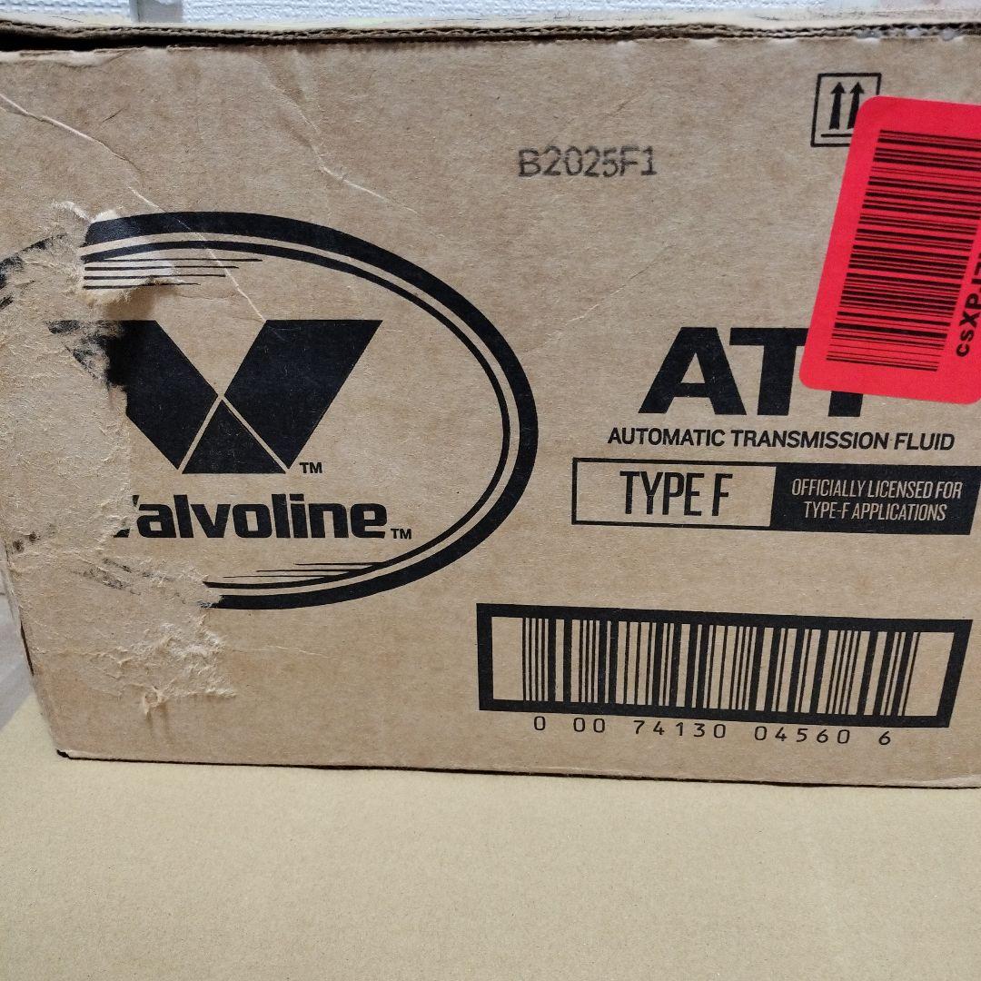 （新品輸入品）Valvoline VV341 ATF タイプF 946ml×６本