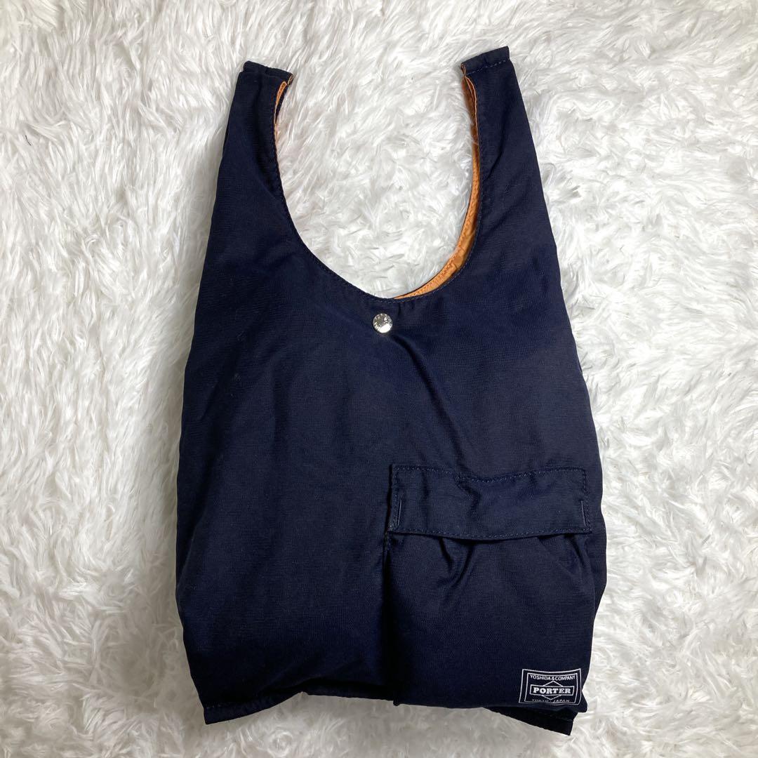★完売品★ タグ付き PORTER BAGGER GMS BAG エコバッグ 紺