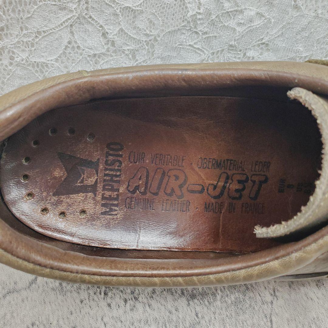 Mephisto メフィスト✨レザースニーカー 26.5cm フランス製 本革