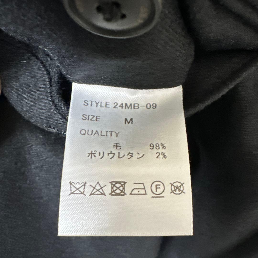 MBハイエンド尾州ウール クラシックテーパードスラックス