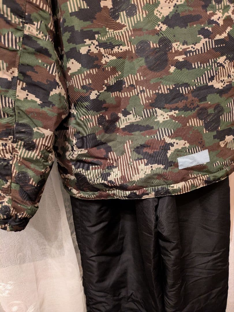 MENSスキーウェアーMickey＆迷彩柄