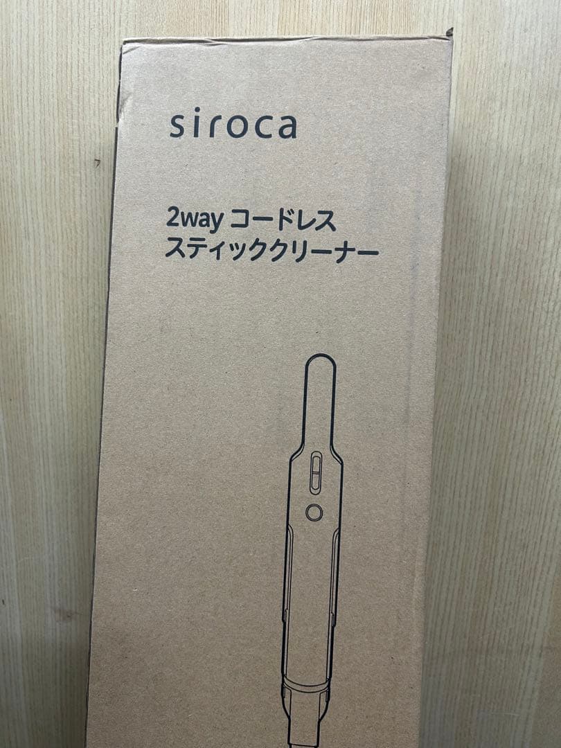 新品　siroca VCS-910 2way コードレス スティッククリーナー