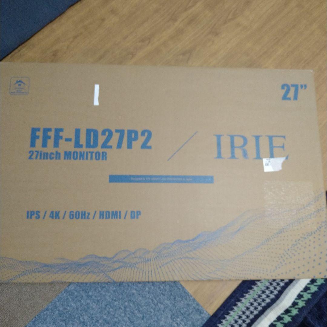 【セール】IRIE FFF-LD27P2 4K27インチPCモニター 　中古