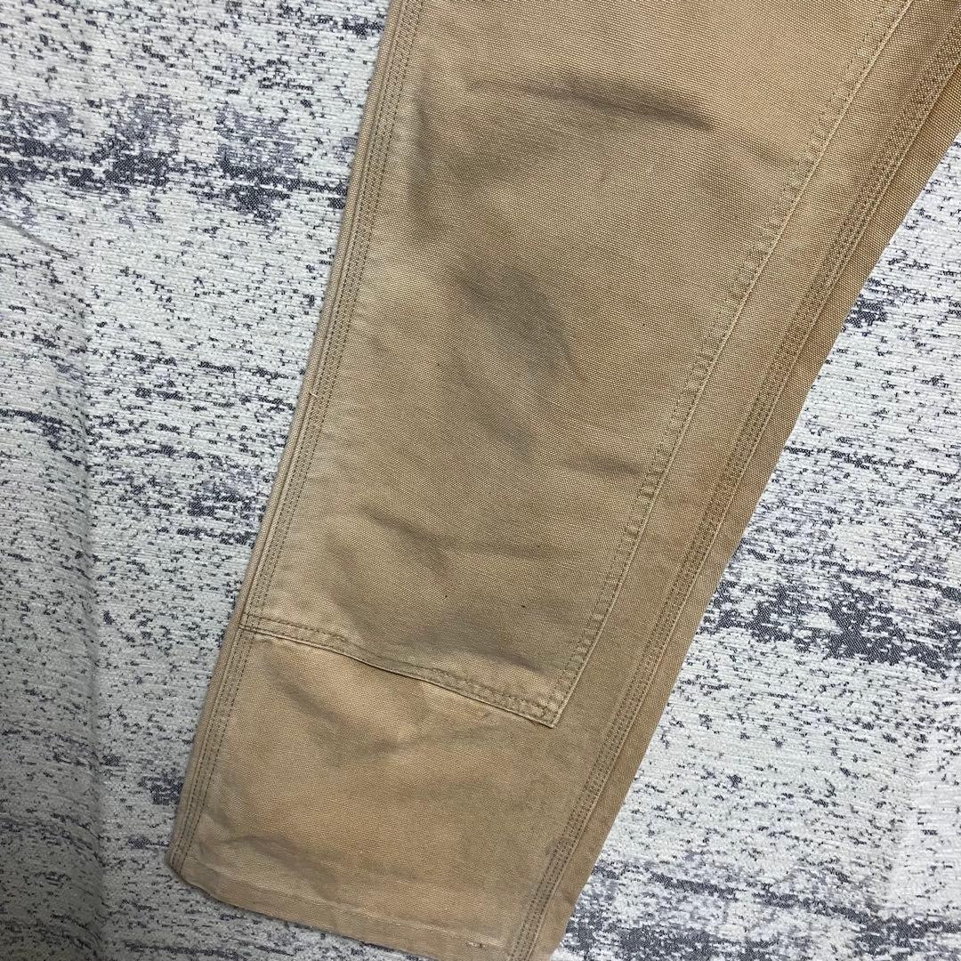 カーハート　ダブルニーペインターパンツ　30×34　USA アメリカ製　古着