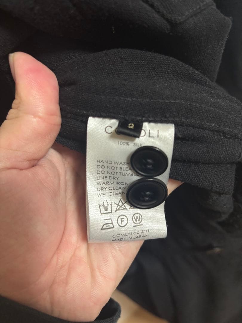 COMOLI シルクネップ　オールインワン