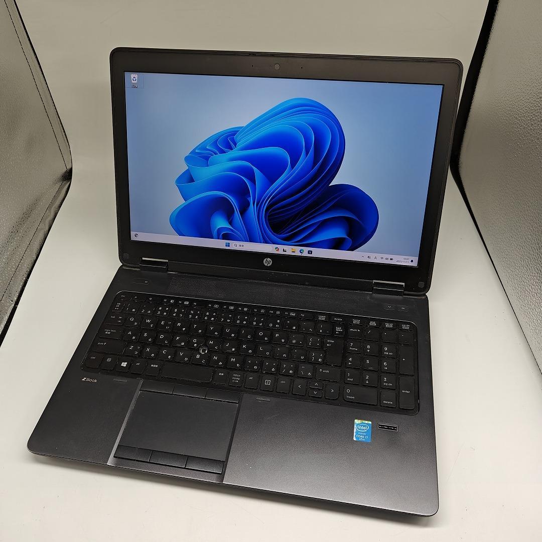 【HP】Zbook 爆速i7 新品SSD256GB 16GB ノートPC