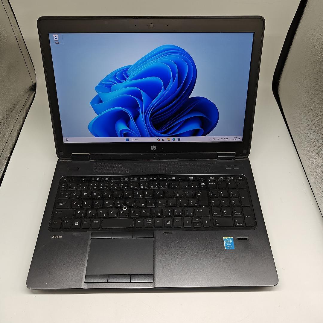 【HP】Zbook 爆速i7 新品SSD256GB 16GB ノートPC