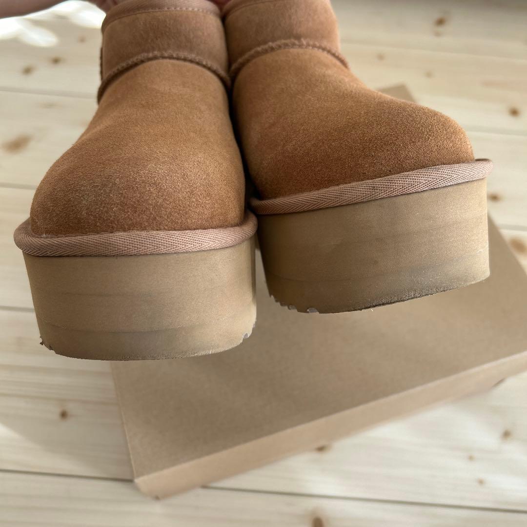 【正規品】ugg クラシックウルトラミニプラットフォーム
