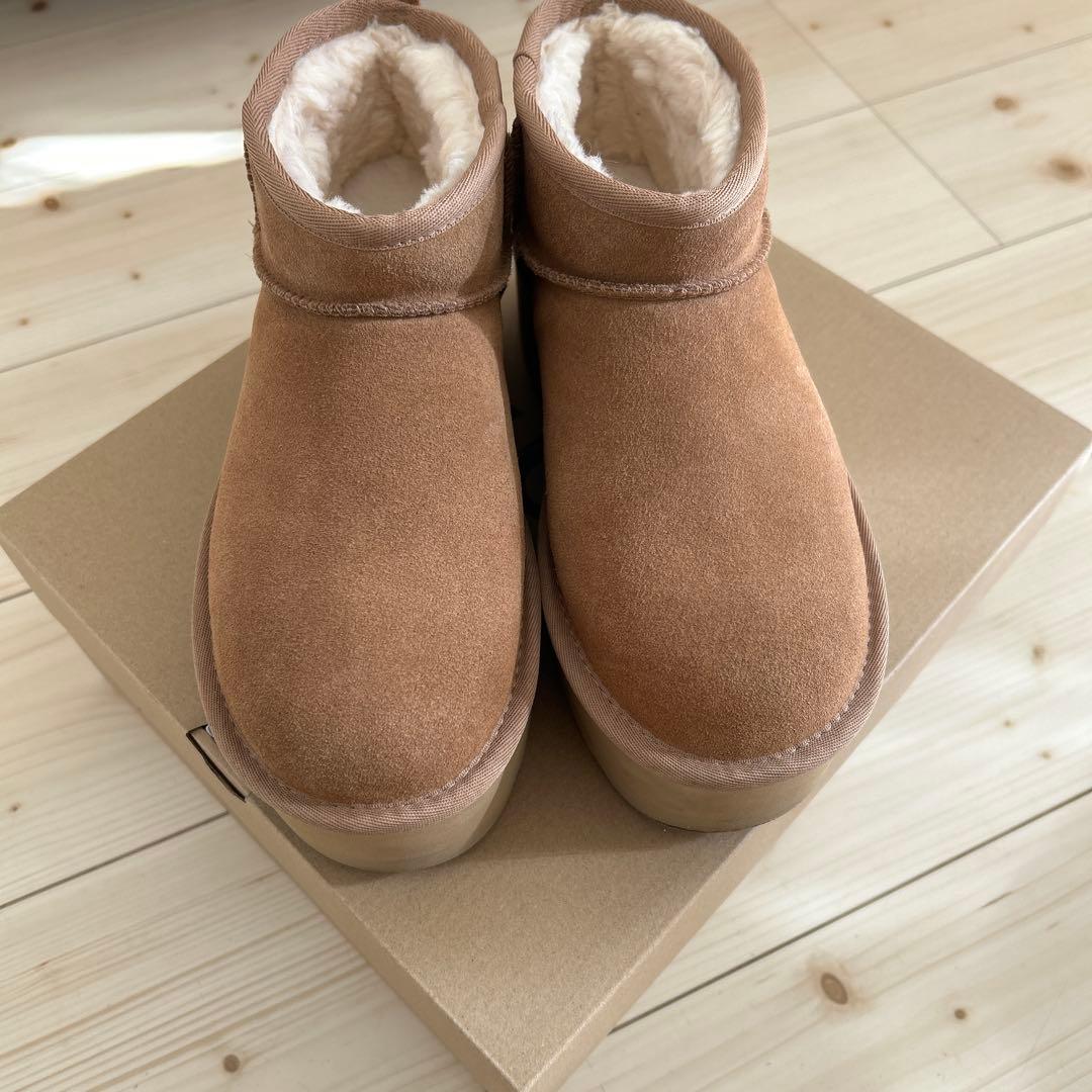 【正規品】ugg クラシックウルトラミニプラットフォーム