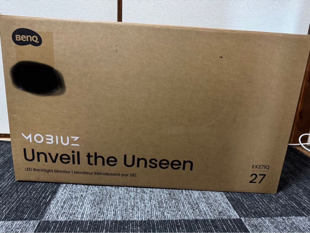 ジ*世様 BenQ EX271Q 27インチ モニター 本体