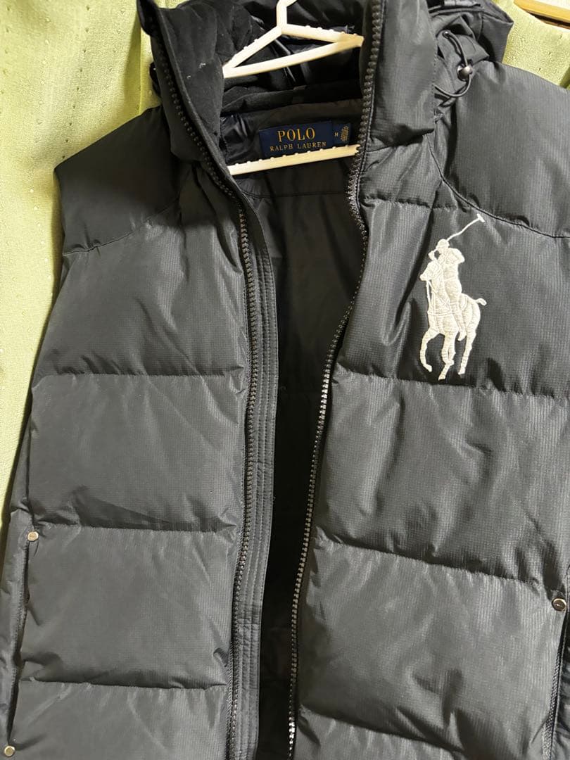 POLO RALPH LAUREN ラルフローレン　ダウンベスト　ビックポニーM