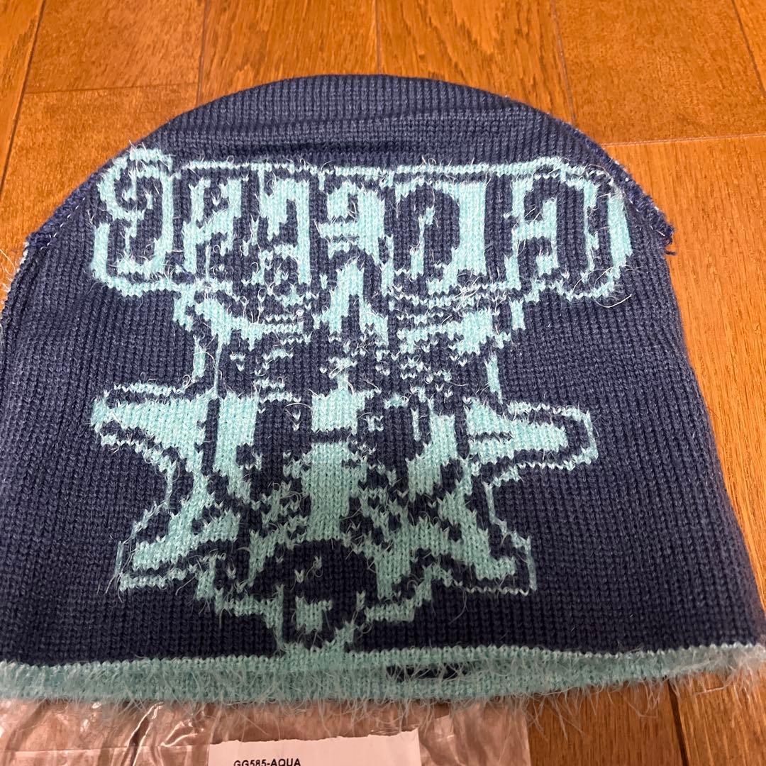 glo gang ビーニー macra 水色 ライトブルー