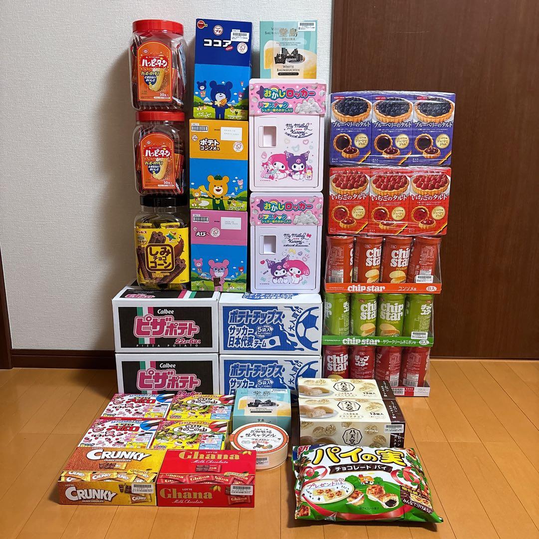 【おまけ付き】お菓子 ポテトチップス チョコレート まとめ売り
