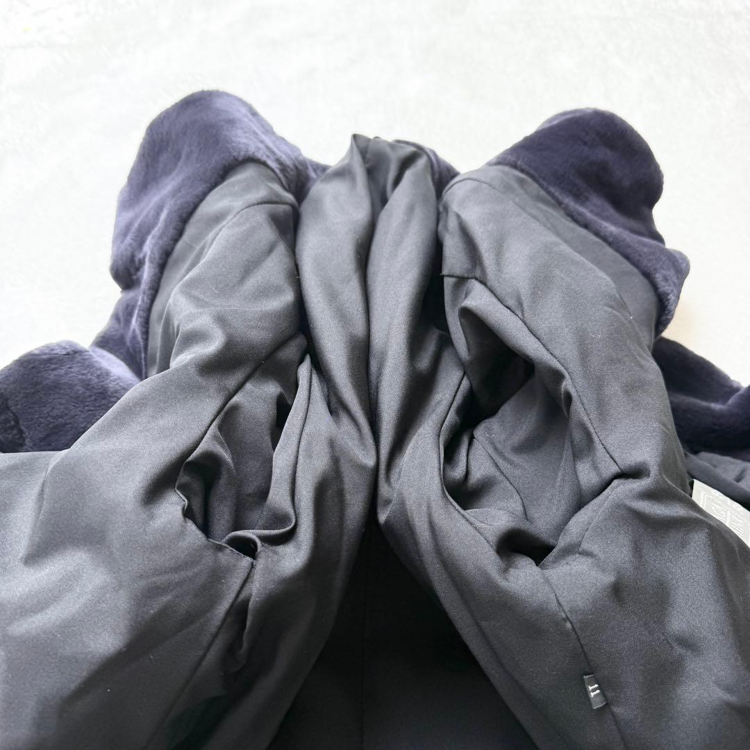 サガミンク 2302 毛皮 リアルファーコート デザイン シェアードミンク