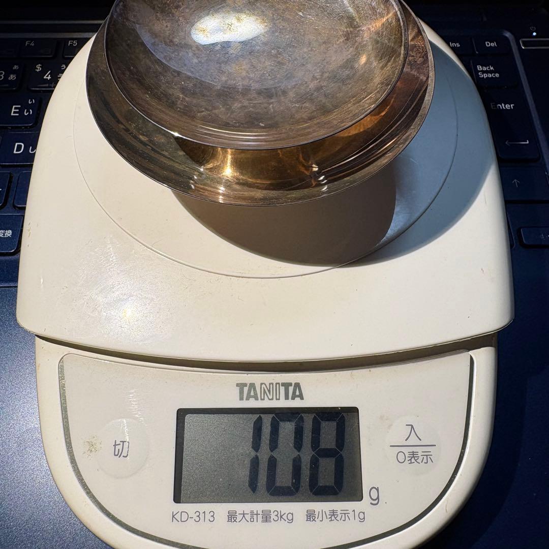 純銀　銀杯　108g 2点セット