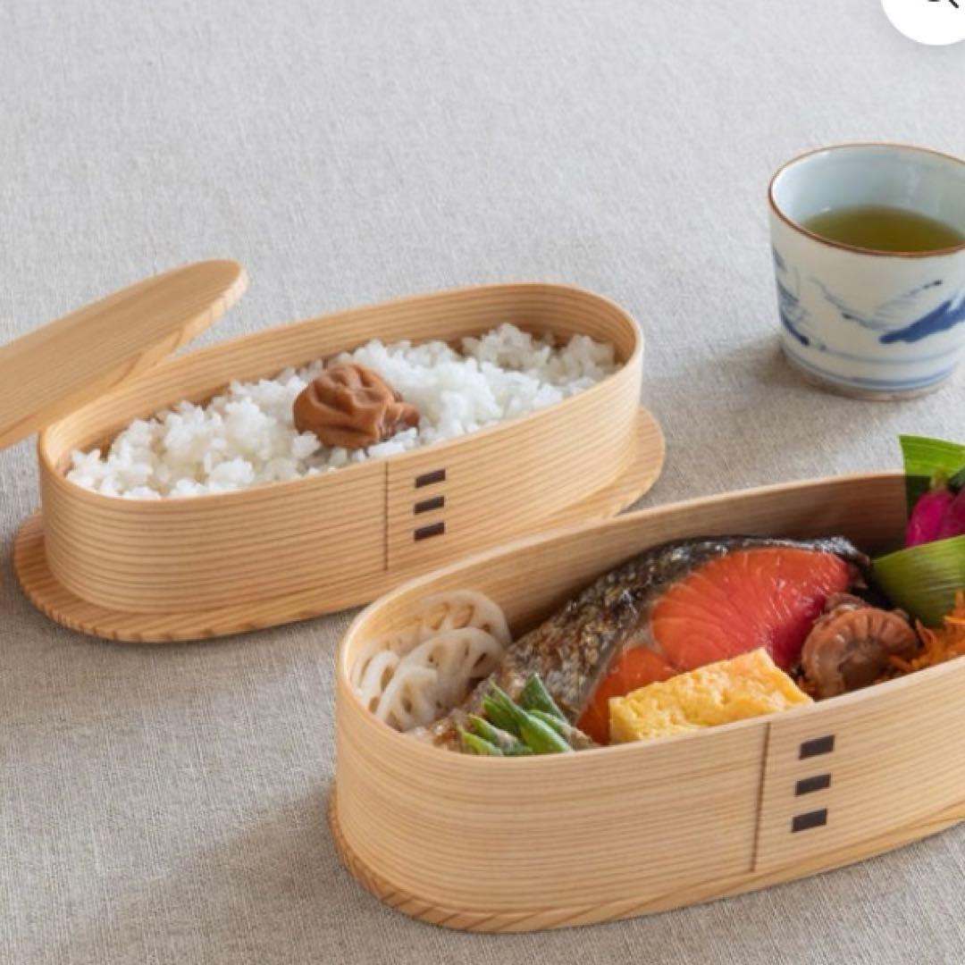 大館工芸社　曲げわっぱ　 やぐら2段 【新品未使用】