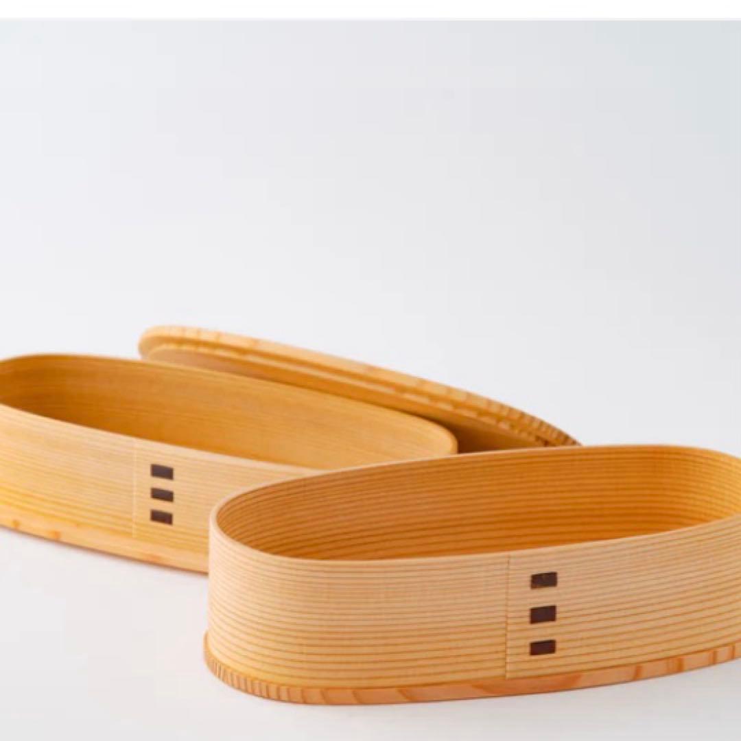 大館工芸社　曲げわっぱ　 やぐら2段 【新品未使用】