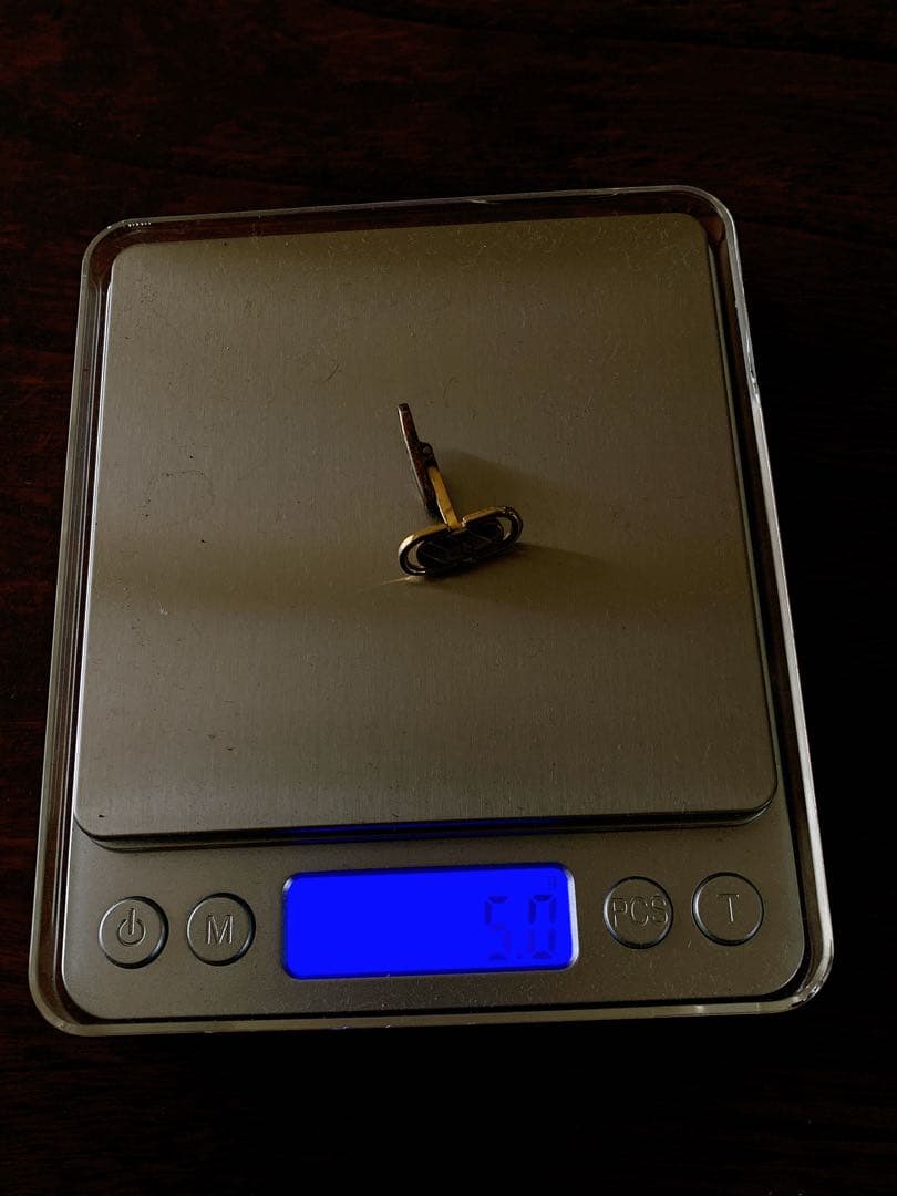 Givenchy 幾何学模様 カフス K10/silver 片方のみ