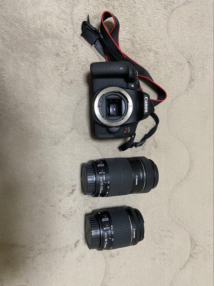 【美品】Canon eos kiss x8i ダブル ズームキット